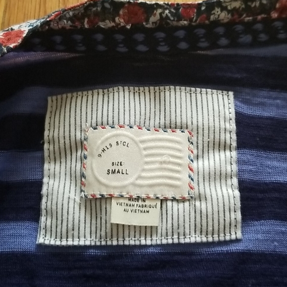 Anthropologie Striped Shirt - Picture 5 of 6
